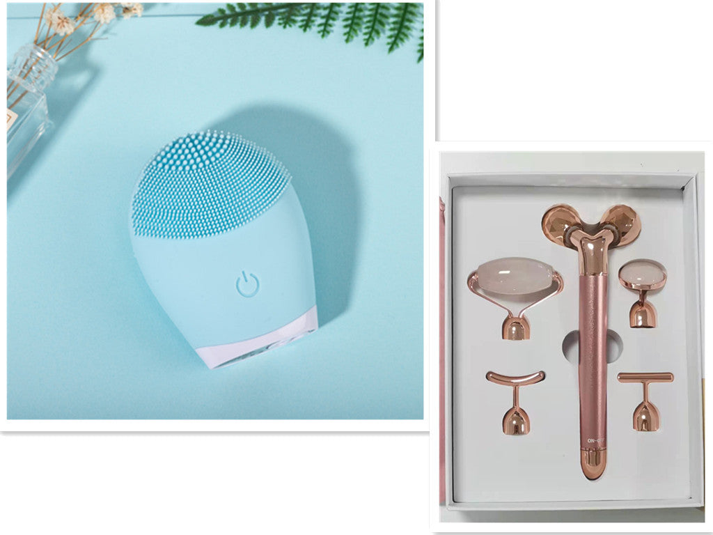 Electric Ultrasonic Silicone Facial Cleanser Electric Ultrasonic Silicone Facial Cleanser